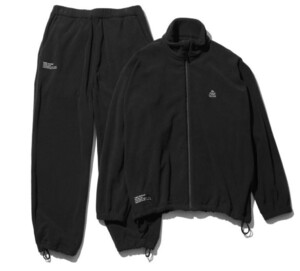 新品タグ付　FreshService FLEECE TRACKSUIT　フレッシュサービス　フリース　トラックスーツ　ブラック　size.上下共にM ReFresh!Service.