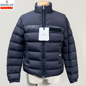 1円～！【75598BS】新品・展示処分品　MONCLER/モンクレール　4194085 68352　ダウンジャケット　SERVIERES　ダークネイビー　1　メンズ