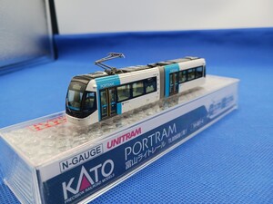 ★送料無料 即決有★ KATO 14-801-4 PORTRAM 富山ライトレール TLR0606 (青)