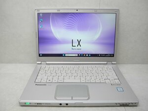 ☆1円☆第6世代☆CF-LX5PDGVS☆Core i5 2.40GHz/8GB/SSD256GB☆高解像度1920×1080☆累積7930☆Sマルチ/無線/カメラ/Office/DtoD領域☆