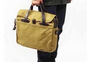 FILSON フィルソン ラギットツイル ブリーフケース タン　TAN バッグ　トートバッグ トート 鞄 キャンバス ビジネスバッグ　