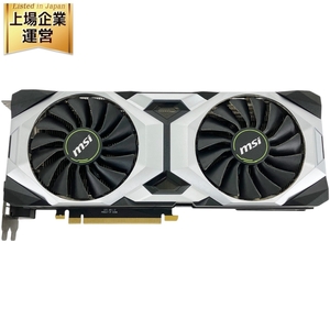 msi GeForce RTX 2080 Ti VENTUS 11G OC グラフィックボード グラボ PC パーツ ジャンク Y9650409