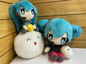 初音ミク×しゅうまい君 2体セット　XLジャンボぬいぐるみ　おだんご　チャイナ　非売品