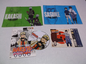 [　ナルト NARUTO　【　グッズセット　】　未開封新品 クリアファィル2枚 / トレカ付きDVD / CDジャケットステッカー/