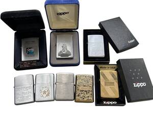 【ジャンク】ZIPPO ジッポー オイルライター 8個セット まとめ 