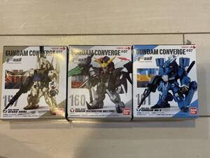 新品未開封品GUNDAM CONVERGE#07 ガンダム コンバージ 157 百式 160 ガンダムデスサイズヘル(EW版) 161 ガンダムMk-V 161