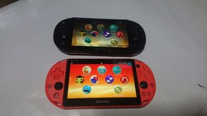 ジャンクPS Vita PCH -2000 2点セット中古品