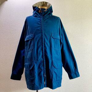 【made in USA】60s 70s 白タグ ウールリッチ WOOLRICH マウンテンパーカー ネイビー系 紺色 XL USA製古着 vintageヴィンテージ 三角タグ