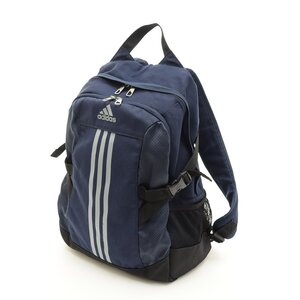 ◆526137 adidas アディダス リュックサック ナイロンキャンバス メンズ ネイビー