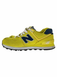 NEW BALANCE◆574/ローカットスニーカー/23.5cm/YLW/wl574poi//