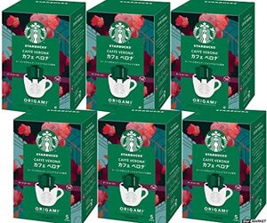 スターバックス「Starbucks(R)」 オリガミ　パーソナルドリップコーヒー　カフェベロナ　1箱(5袋入)×6個セット