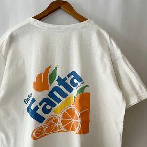 90s FANTA ロゴ Tシャツ ビンテージ 90年代 ファンタ Coca-Cola コカコーラ 企業T オリジナル ヴィンテージ