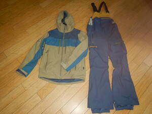 ★☆中古美品 洗剤済み 23 REW INSANE JACKET & KAMIKAZE BIB PANT☆★