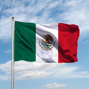 メキシコ 国旗 フラッグ 応援 送料無料 150cm x 90cm 人気 大サイズ 新品