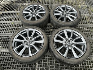 MAZDA MAZDA3純正ホイール 18in×7J +45 PCD114.3 5H TOYO PROXES R51A 215/45R18【中古/埼玉より発送】