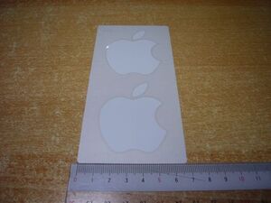 ◆クリスマスセール◆Apple 純正ロゴシール iPhone 6/6s の付属品 2枚SET