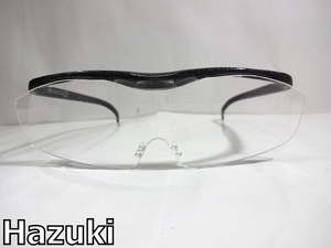 X4E023■ ハズキルーペ Hazuki ラージ 日本製 １．３２Ｘ 鼻パッドナシ グレーラメ ルーペ 拡大鏡 リーディンググラス メガネ 眼鏡