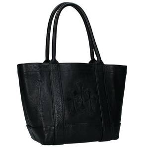 クロムハーツ Chrome Hearts TOTE MINI/トートミニ 3セメタリーレザーパッチ付きトートバッグ 中古 SS07