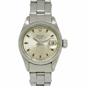 ROLEX ロレックス 6919 Oyster Perpetual Date オイスターパーペチュアルデイト シルバー 自動巻き J64376