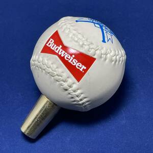 MLB バドワイザー ビアタップ ハンドル B150 Budweiser ボール Ball カリフォルニア シフトノブ ビールサーバーノブ ヴィンテージ usdm