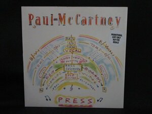 ７インチ★Paul McCARTNEY★Press UK Parlophone オリジナル プロモ 美品