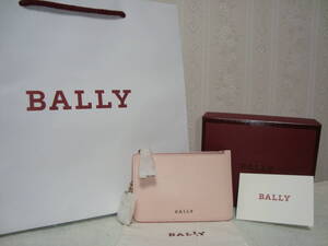 即決☆新品箱付き☆BALLY バリー☆カード入れ☆コインケース☆財布☆ピンク