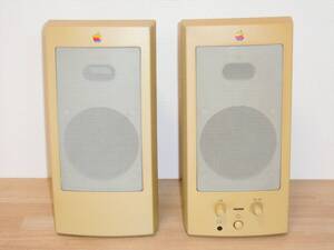 Ａｐｐｌｅ　Ｄｅｓｉｇｎ　Ｐｏｗｅｒｅｄ　Ｓｐｅａｋｅｒｓ　Ｍ６０８２　アップル純正 アンプ内蔵　スピーカー ＊＊　中古　＊＊ です