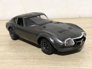 送料無料　当時物　1/24 プラモデル完成品　トヨタ　2000GT 街道レーサー　オーバーフェンダー　TOYOTA 旧車