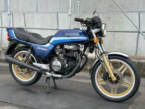 超極上CB400N バブ!! エンジン絶好調!! ホンダ HONDA エンジン実働 動画あり 旧車絶版車 CB400T CB250N CB250T スーパーホーク HAWK