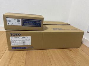 未使用品 TOTO TCF5831P セット品番(TCF5831P+TCA347) 温水洗浄便座 ウォシュレット アプリコットP AP2A オート便器洗浄タイプ 