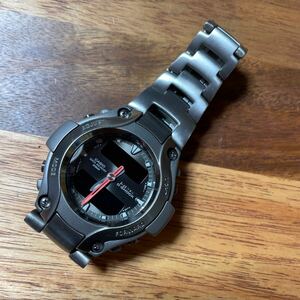 【ジャンク】CASIO G-SHOCK 最高峰モデル MRG-130T動作未確認 チタンモデル