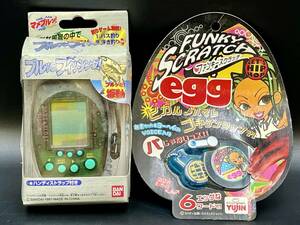 マメブルッ！Game ブルッとフィッシング! BANDAI ファンキースクラッチ エッグ FUNKY SCRATCH egg ユージン YUJIN 2点セット G2