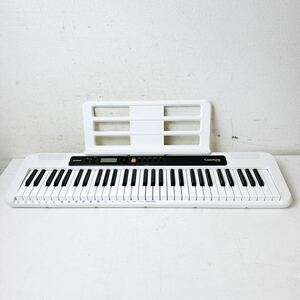 215＊中古 CASIO カシオ Casiotone CT-S200WE キーボード 電子ピアノ 61鍵盤 2019年製 本体のみ 動作未確認 現状品＊