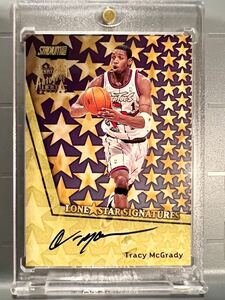 超絶レア Lone Star 直書 Auto 99 Topps Tracy McGrady トレイシー・マグレディ NBA サイン Panini バスケ Rockets HOF All-star 得点王