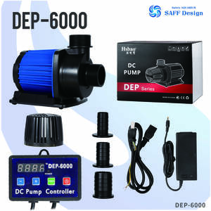 【レビューキャンペーン・１年保証】Hsbao社製 DEP-6000 6500L/H (JEBAO DCP-6500競合品）DCポンプ オーバーフロー水槽に最適