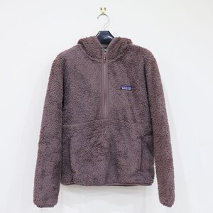 １円～ パタゴニア patagonia ロス ガトス フーデッド プルオーバー フリースジャケット Sサイズ ピンクブラウン レディース 送料無料！