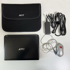 [PC]acer ミニノートPC A0531h(アダプタ・マウス・ケース付き)