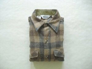 Woolrich Wool Shirt（1970s）ウールリッチ　ウールシャツ　Made in U.S.A.　デッドストック　白タグ　ヴィンテージ　美品