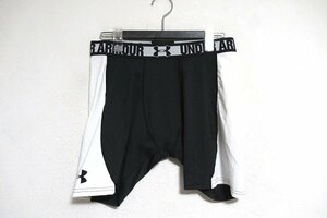 N7080　UNDERARMOUR（アンダーアーマー） UAヒートギアコンプレッション ブリッツショートパンツMCM7274/黒/XL:35