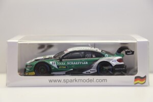 スパーク ナショナルモデル 1/43 シェフェラー BMW M4 DTM No.11 チーム RMG ホッケンハイム 2019 M.ヴィットマン SG638 //54