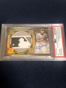 1円スタート PSA10!! 2022 Topps five star Aroldis Chapman MLB LOGO 1of1 直筆サインカード チャップマン 1/1 ヤンキース 大谷翔平 