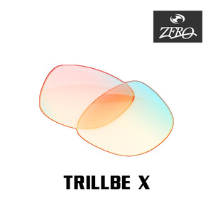 オークリー サングラス 交換レンズ トリルビーエックス ミラーレンズ TRILLBE X OAKLEY ZERO TECH BASE製 互換レンズ