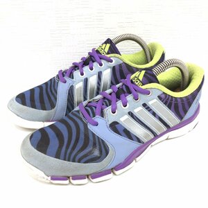 ●adidas アディダス アディピュア セレブレーション ランニングシューズ 23cm 紫系 パープル系 スニーカー レディース 女性用 婦人