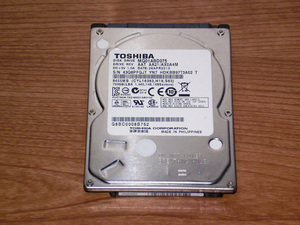 ★ 750GB ★ TOSHIBA 【 MQ01ABD075 】 良品 ★FN4S