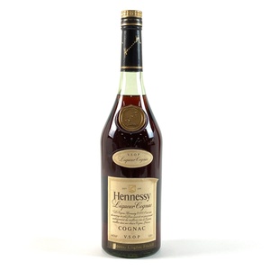 ヘネシー Hennessy VSOP スリムボトル グリーンボトル 1000ml ブランデー コニャック 【古酒】