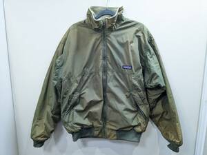 Patagonia パタゴニア シェルドシンチラ ジャケット ナイロン フリース Sサイズ☆古着 アウター 上着 ブランド メンズ