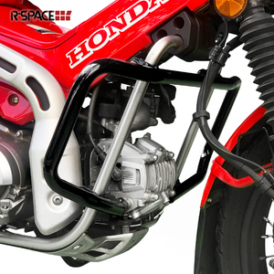 R-SPACE エンジンガード ブラック ホンダ CT125 JA55用 ハンターカブ HONDA アールスペース ENGINE GUARD