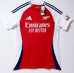 ◯最新作 ２０２４年 美品 アーセナル ARSENAL 新品タグ付き 正規品 2XL 1ST オフィシャル 公式ユニフォーム adidas製品 ※未使用 美品