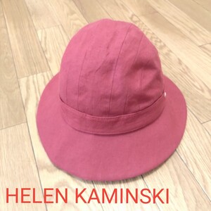 《新品》UV、ヘレン カミンスキー HELEN KAMINSKI、おしゃれな帽子、赤 CH