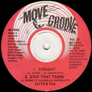 ジャマイカ12 Keith & Tex Tonight / Stop That Train 2010 MOVE & GROOVE /00250